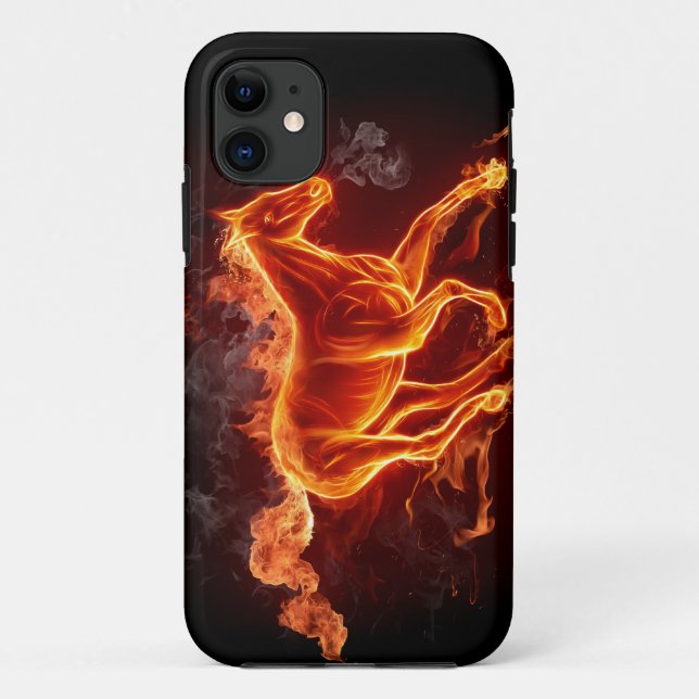 COQUES Case-Mate iPhone COUVERTURE DE CAS DE CHEVAL DU FEU IPHONE5 (Dos)