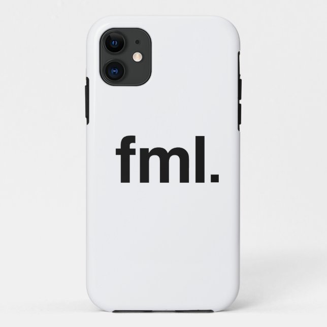 Coques Case-Mate iPhone Couverture de FML Iphone (Dos)