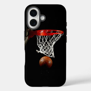 Coques iPhone 16 Couverture de l'iPhone 5 de basket-ball