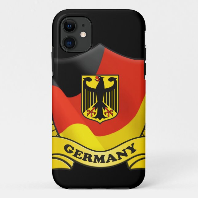 Coques Case-Mate iPhone Couverture de l'iPhone 5 de drapeau de l'Allemagne (Dos)
