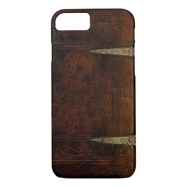 Coques Case-Mate iPhone Couverture de livre gravée par limite antique de (Dos)