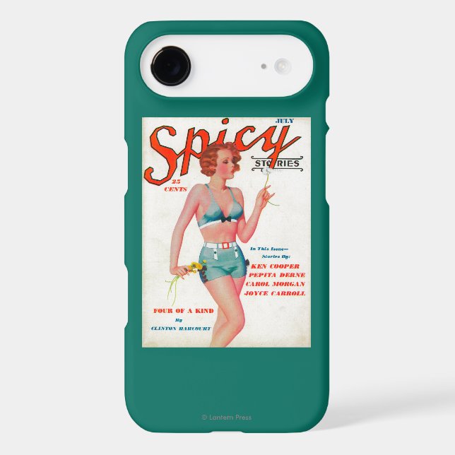 Coques Case-Mate iPhone Couverture de magazine épicée (Verso)