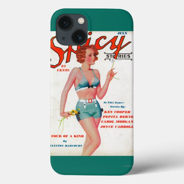 Coques Case-Mate iPhone Couverture de magazine épicée (Verso)