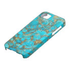 Couverture de téléphone de motif de turquoise