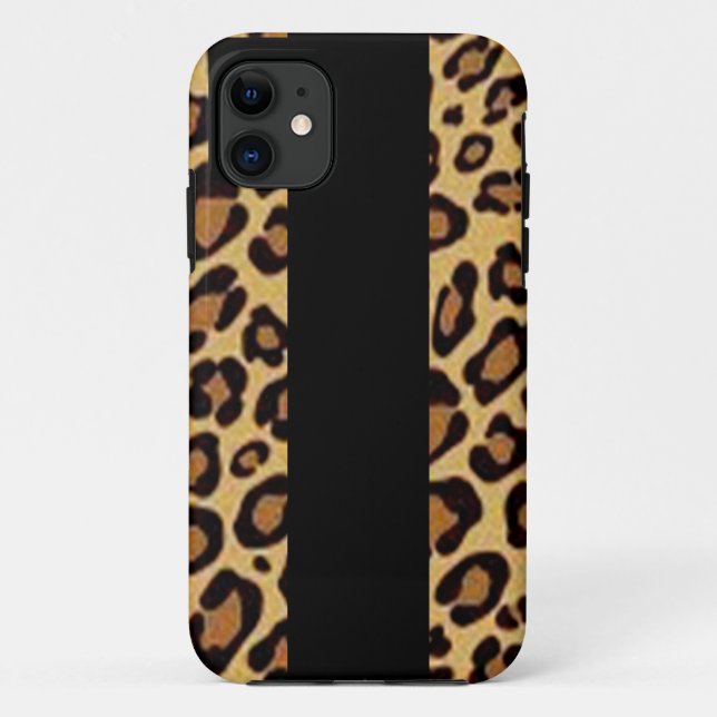 Coques Case-Mate iPhone Couverture d'impression de Cheetah (Dos)