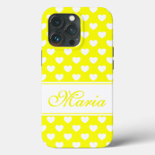 Case-Mate iPhone Case Couverture d'iPhone jaune citron flashy avec votre