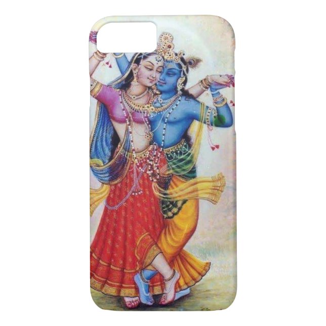 Coques Case-Mate iPhone Couverture d'iPhone Radha-Krishna (Dos)