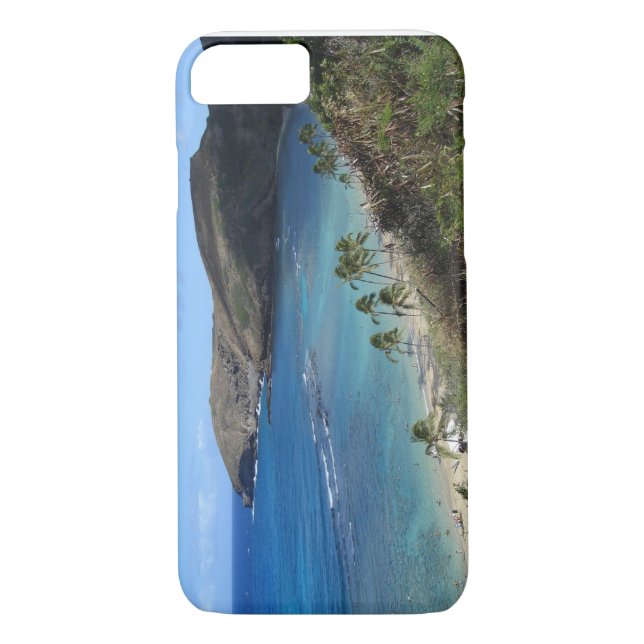 Coques Case-Mate iPhone Couverture hawaïenne de portable de plage (Dos)