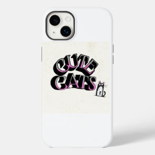Coque Pour iPhone 14 Plus couverture iPhone avec chat