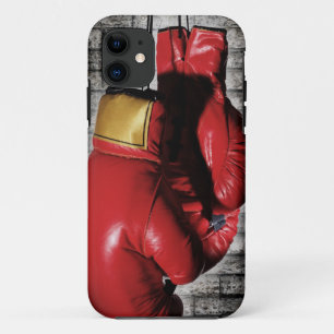 Coques Pour iPhone Couverture rouge de caisse de gants de boxe