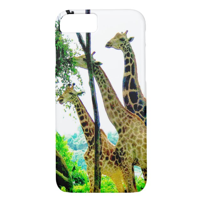 Coques Case-Mate iPhone Couverture téléphonique Giraffe (Dos)