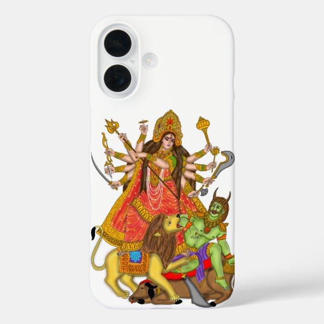 Coques Case-Mate iPhone Couverture téléphonique Mahishasur Mardini Durga (Verso)