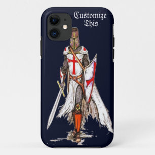 Coques Pour iPhone couverture templar de cas de téléphone de crois