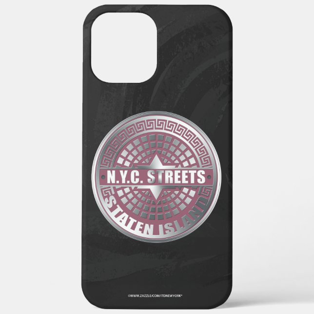 Coques Case-Mate iPhone Couvertures de trou d'homme Staten Island (Verso)