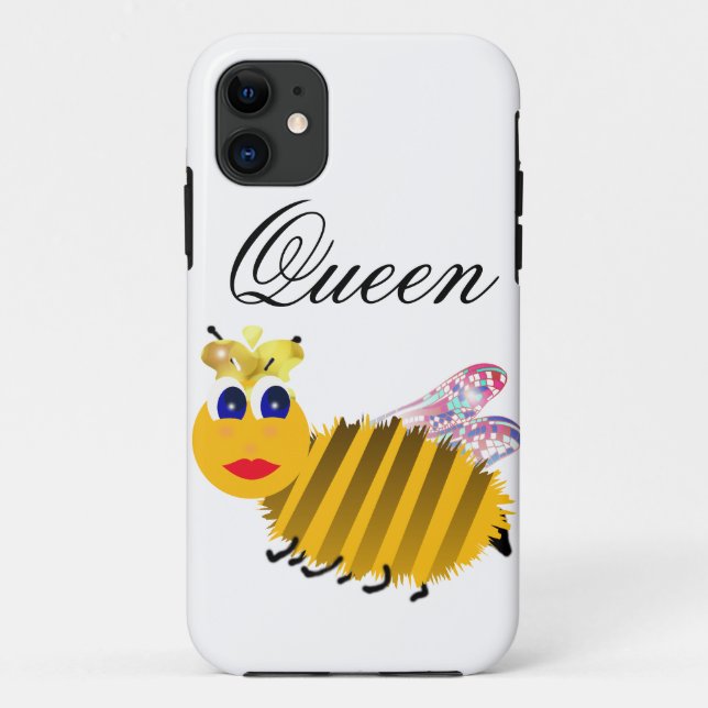 Coques Case-Mate iPhone Couvertures d'iphone de reine des abeilles (Dos)