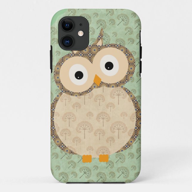 Coques Case-Mate iPhone Couvertures mignonnes du hibou iphone5 de bébé (Dos)