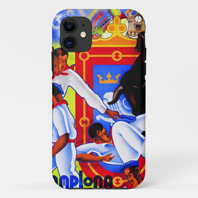 Coques Case-Mate iPhone Couvertures vintages d'iphone d'affiche de (Dos)