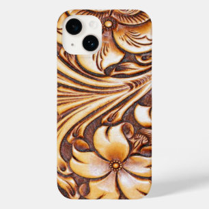 Coque Pour iPhone 14 Cowboy Mode Western Pays Cuir à outils