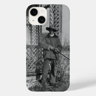 Coque Pour iPhone 14 Cowboy Rancher ou le hors-la-loi canadien du Vieux