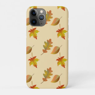 Case-Mate iPhone Case Cozy autumn maple leaves oak leaves