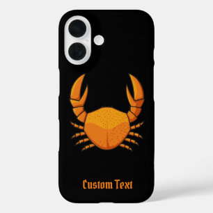Coque Pour iPhone 16 Crab orange