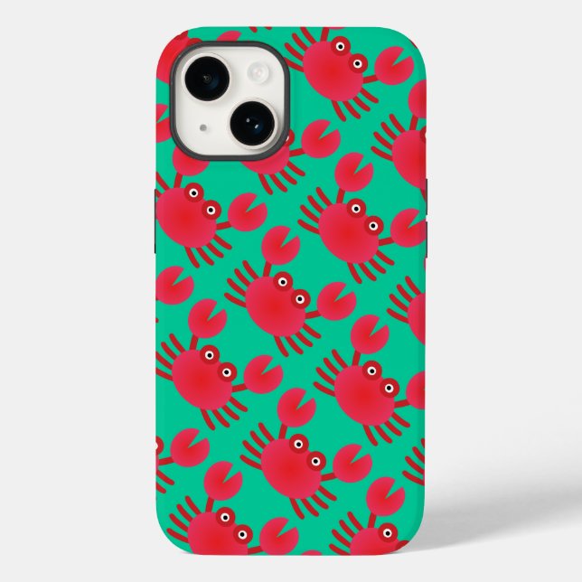 Coques Case-Mate iPhone Crabe amusant (Verso)