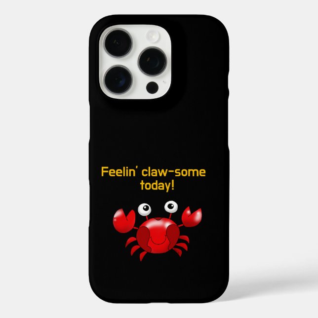 Coques Case-Mate iPhone Crabe mignon et amusant pour les amoureux des océa (Verso)