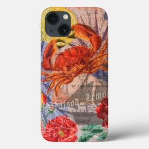 Case-Mate iPhone Case Crabe Plage Nautique Art de la mer