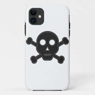 Coque Case-Mate Pour iPhone Crâne à flancs noirs