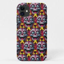 Crâne à sucre - Sentiment électrique Jour des Mort