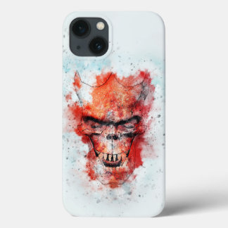 Etui iPhone 13 Crâne de bête