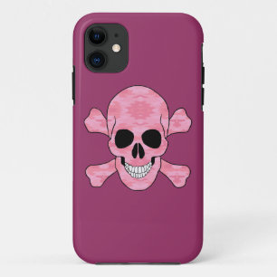 Coques Pour iPhone Crâne de Camouflage rose et crossbones iPhone 5 Co