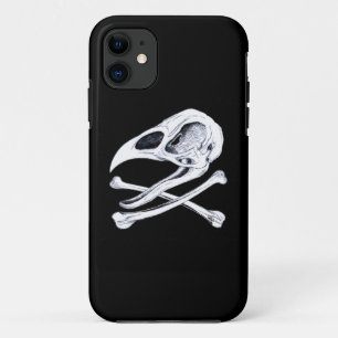 Coque iPhone 11 Crâne de coq et os croisés