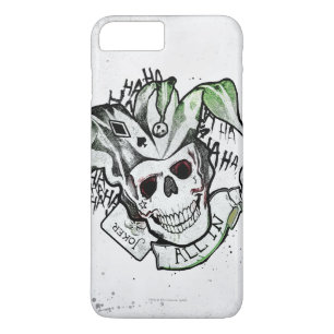 Coque Case-Mate Pour iPhone Crâne de joker du peloton de suicide "tout dans