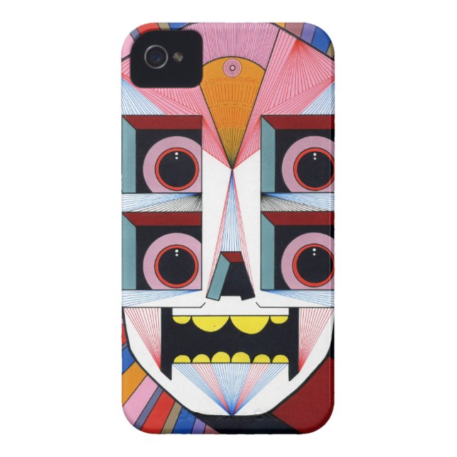 Coques Case-Mate iPhone crâne de robot (Dos)