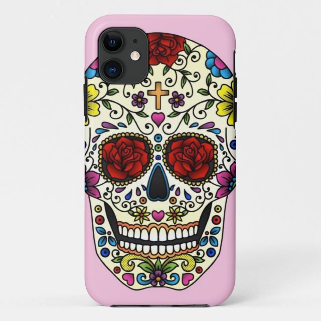 Coques Case-Mate iPhone crâne de sucre (Dos)