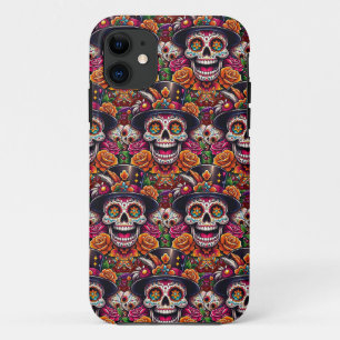 Case-Mate iPhone Case Crâne de sucre Art - Marigold Crâne de sucre