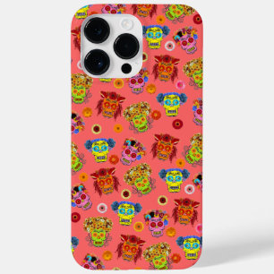 Coque Pour Pour iPhone 14 Pro Max Crâne de sucre floral