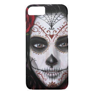 Coque Case-Mate Pour iPhone Crâne de sucre par des conceptions de Mike Morgan