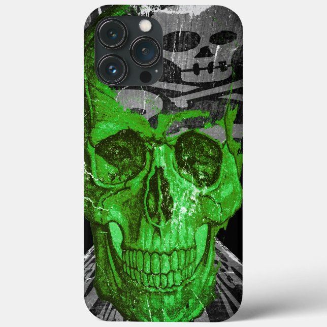 Coques Case-Mate iPhone Crâne d'Halloween #4 (Verso)