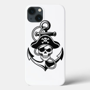 Case-Mate iPhone Case Crâne et Ancre de pirates audacieux - Conception n