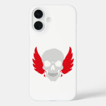 Crâne extraordinaire avec ailes