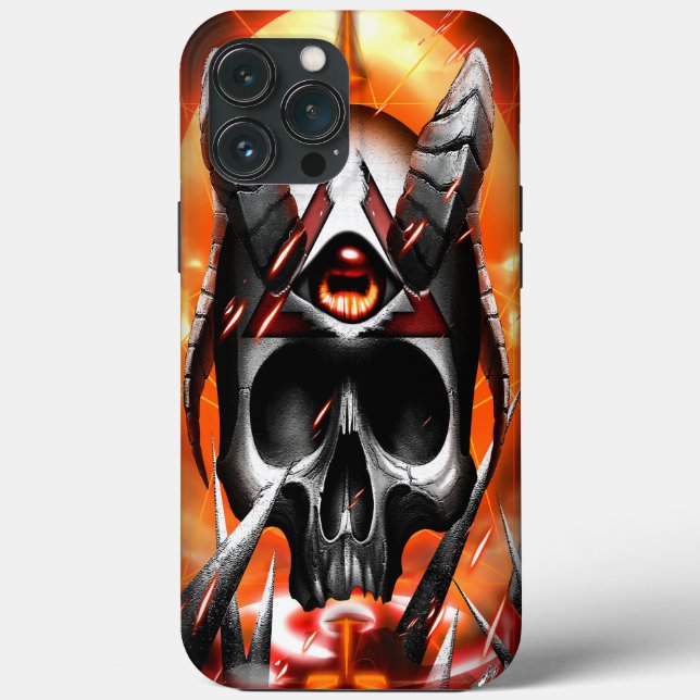 Coques Case-Mate iPhone crâne Eye Joe (Verso)