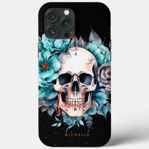 Case-Mate iPhone Case Crâne floral Adulte Fabooleux Halloween Coque-Mat