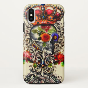 Case-Mate iPhone Case Crâne floral couronné