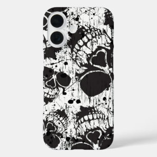 Coque Pour iPhone 16 crâne grinçant
