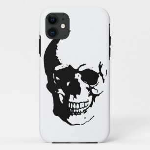 Etui iPhone Case-Mate Crâne - Noir & Blanc Métal Imaginaire Art