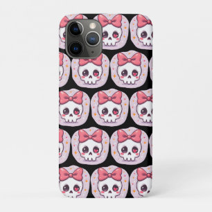 Case-Mate iPhone Case Crâne Pastel Goth avec un Nœud