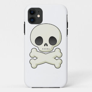 Coques Pour iPhone Crânes mignons de goth de kawaii d'emo de crâne