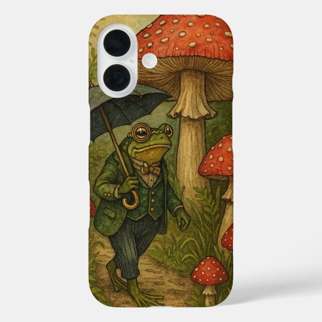 Coques Case-Mate iPhone Crapaud et Champignon (Verso)